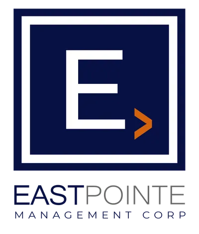 Eastpointe Management Corp. Logo with a stylized building icon and wordmark